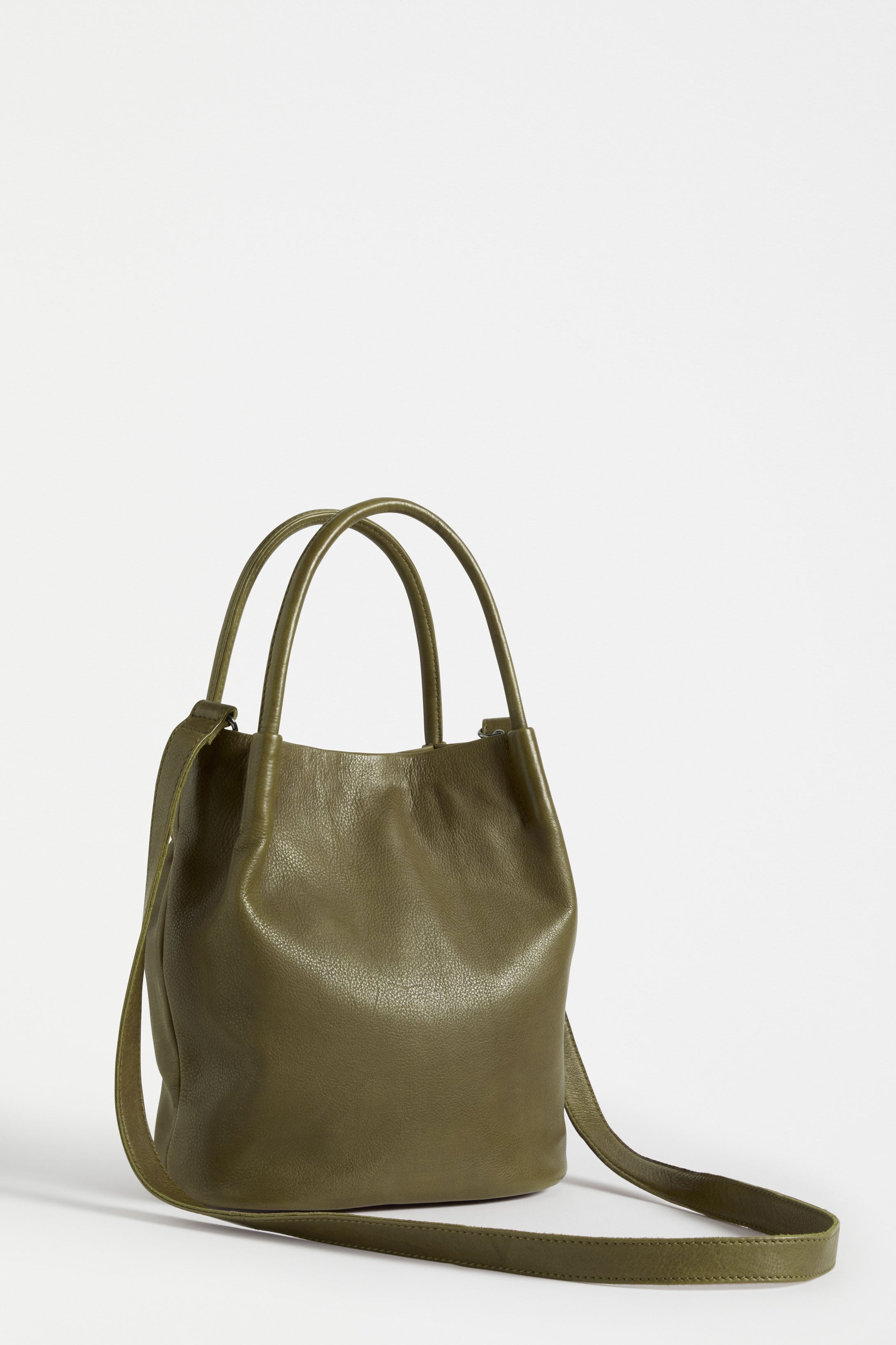 ELK Leather - Mini Orsa Crossbody – Olive -