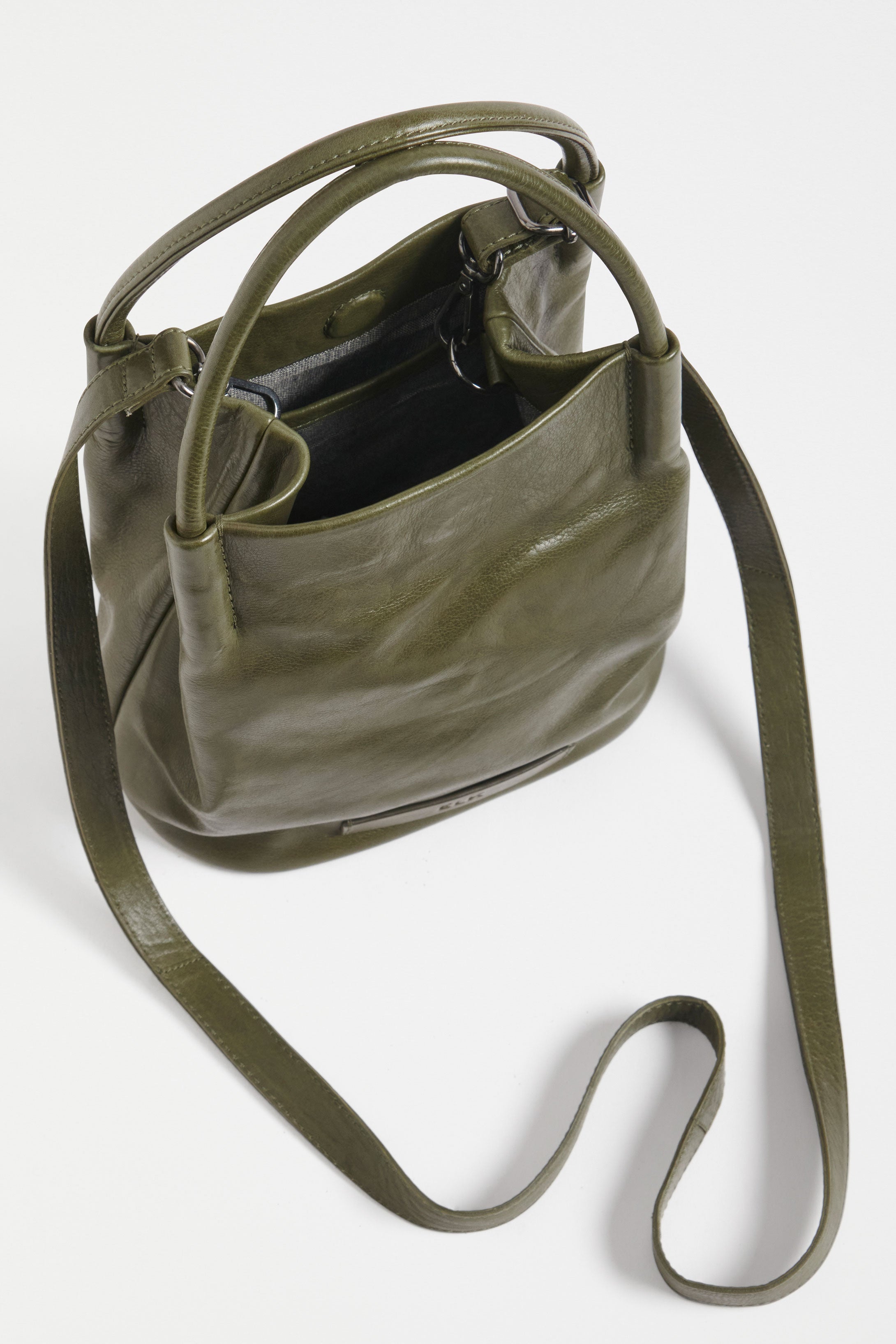 ELK Leather - Mini Orsa Crossbody – Olive -