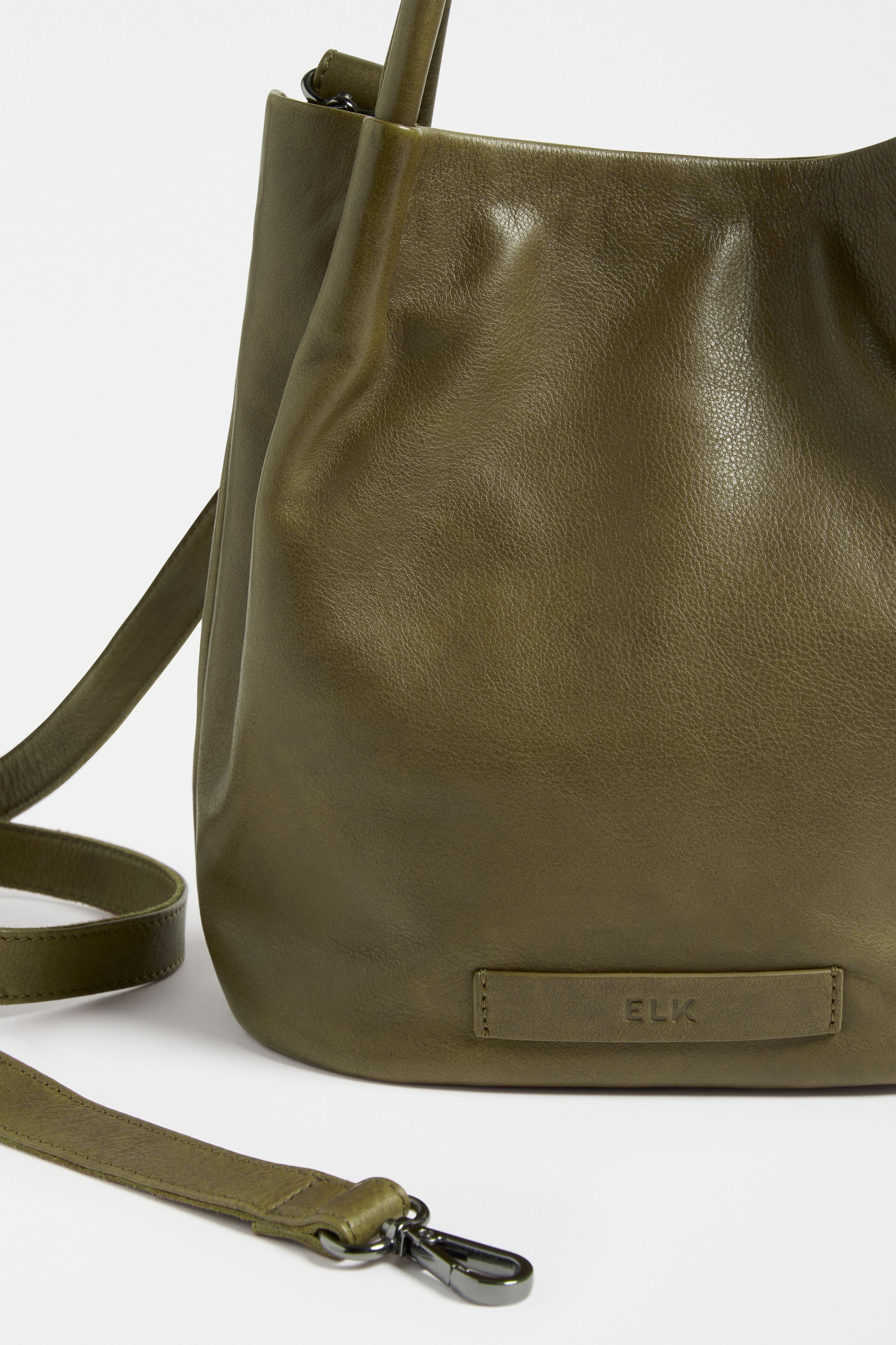 ELK Leather - Mini Orsa Crossbody – Olive -