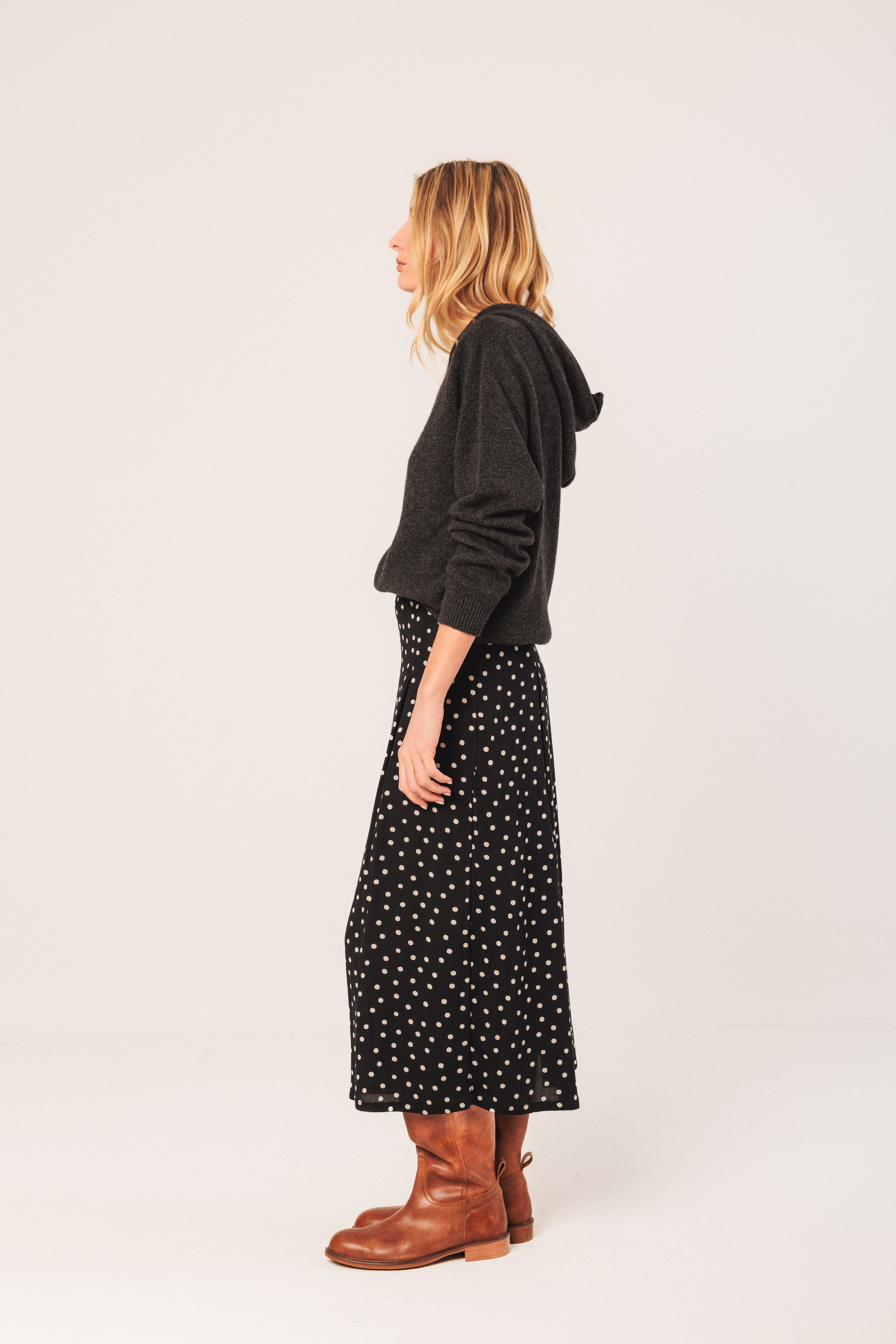 Indi & Cold - Morgan Midi Skirt -