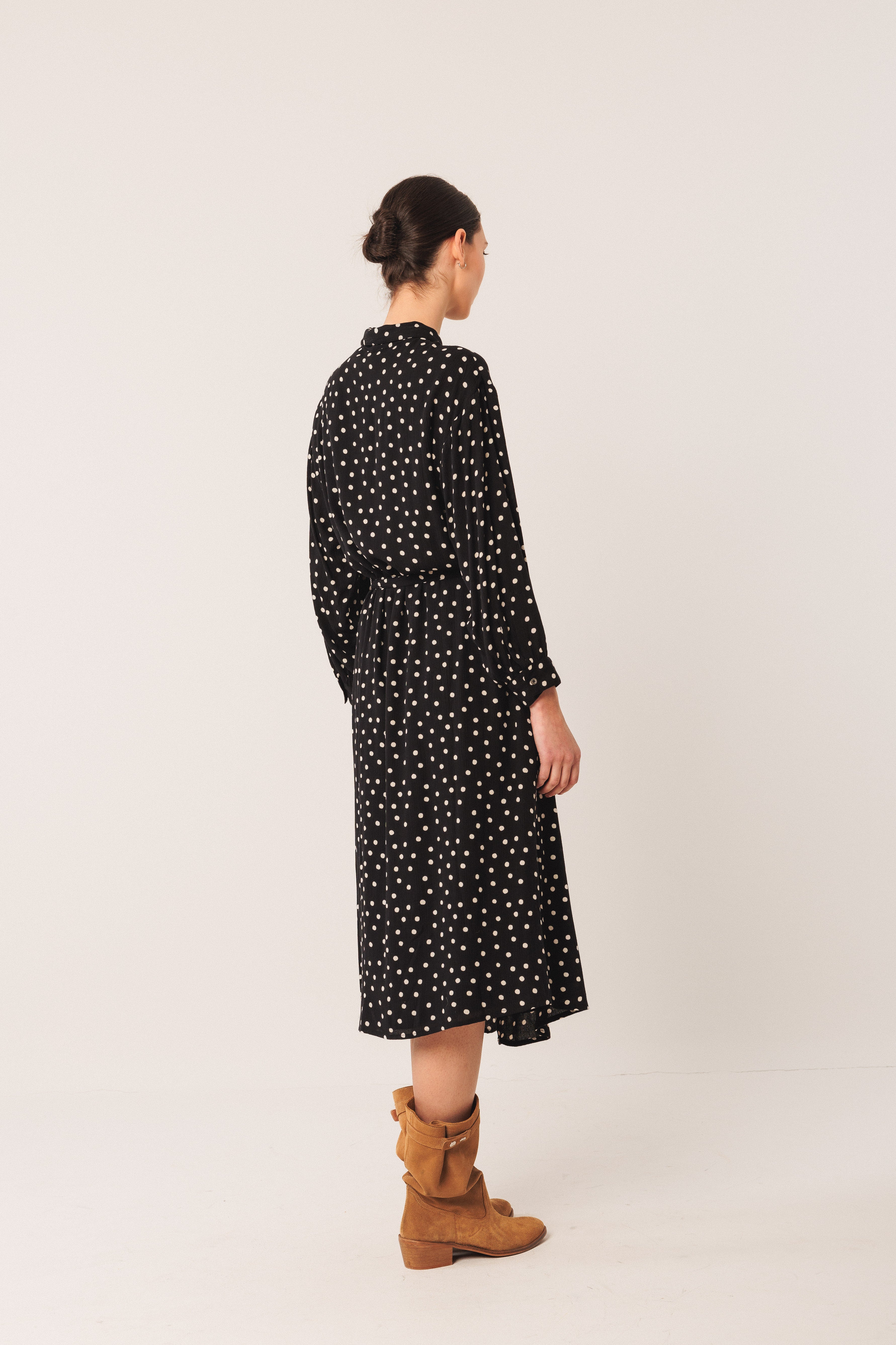 Indi & Cold - Oversized Shirt Dress -
