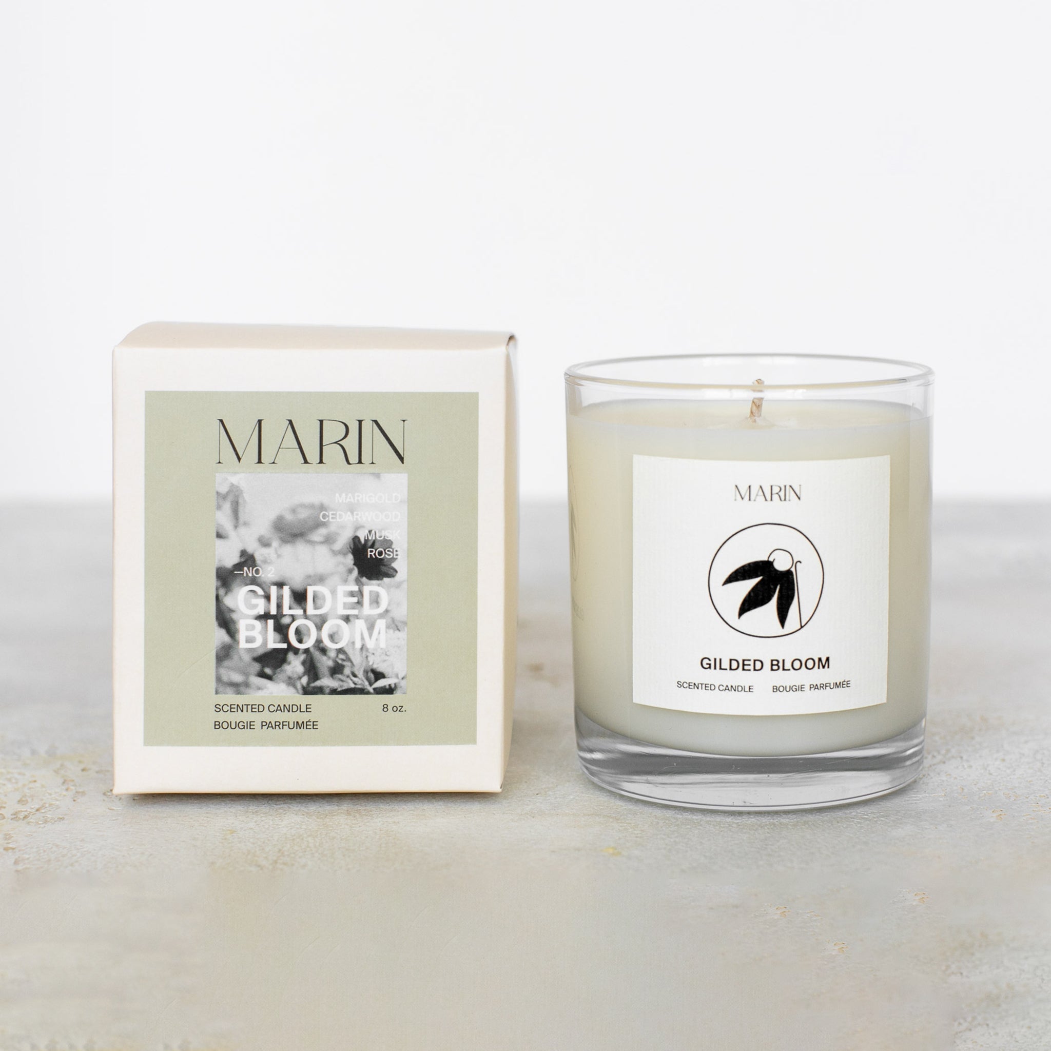Marin - Candle – Gilded Bloom -