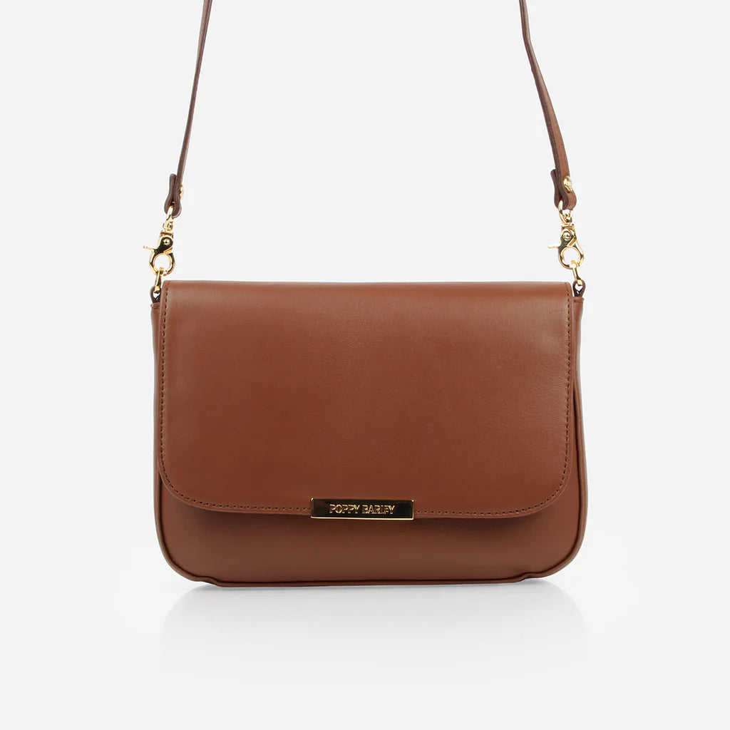 Poppy Barley - Medium Day to Night Bag – Hazelnut -