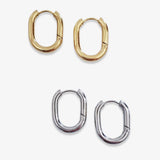 CoutuKitsch - Mimi Hoops – Silver -