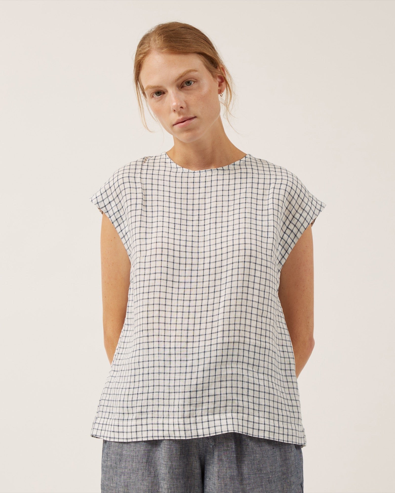 Naïf - Joelle Linen T-Shirt - White