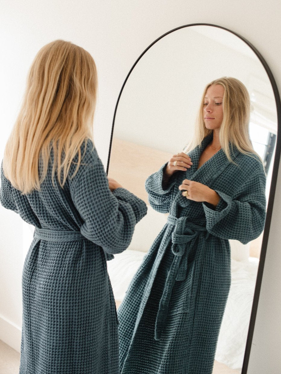 One Wednesday - Waffle Robe -