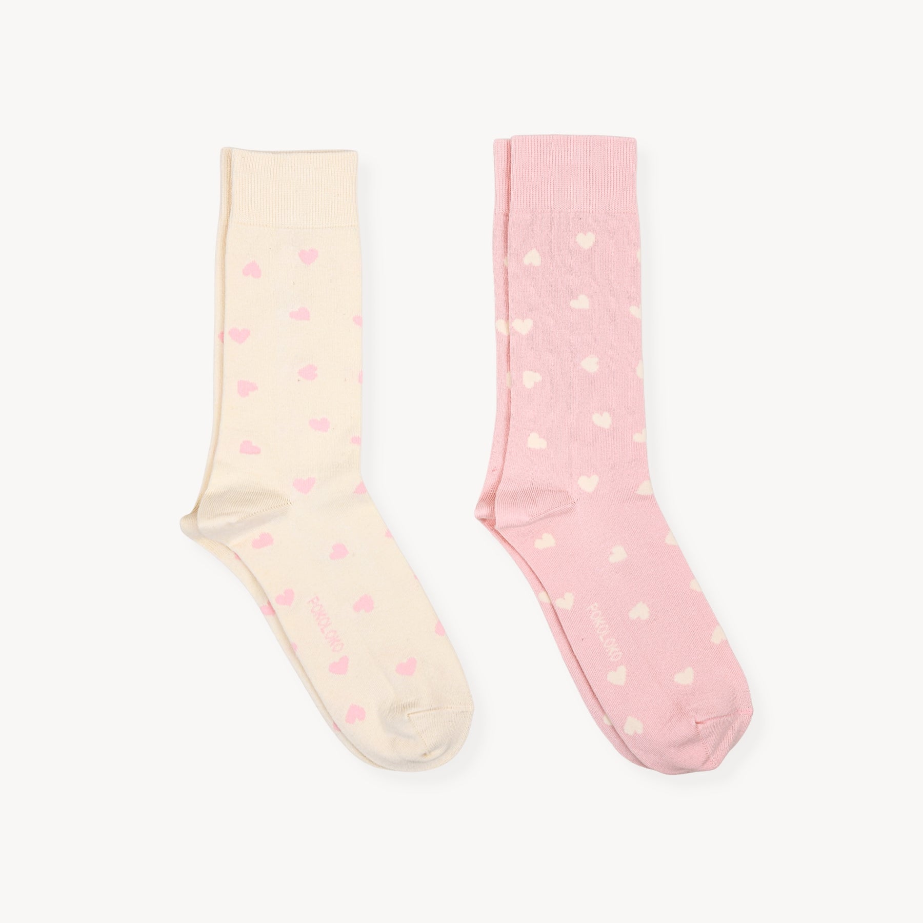 Pokoloko - Have a Heart Socks – 2 Pack - Pink
