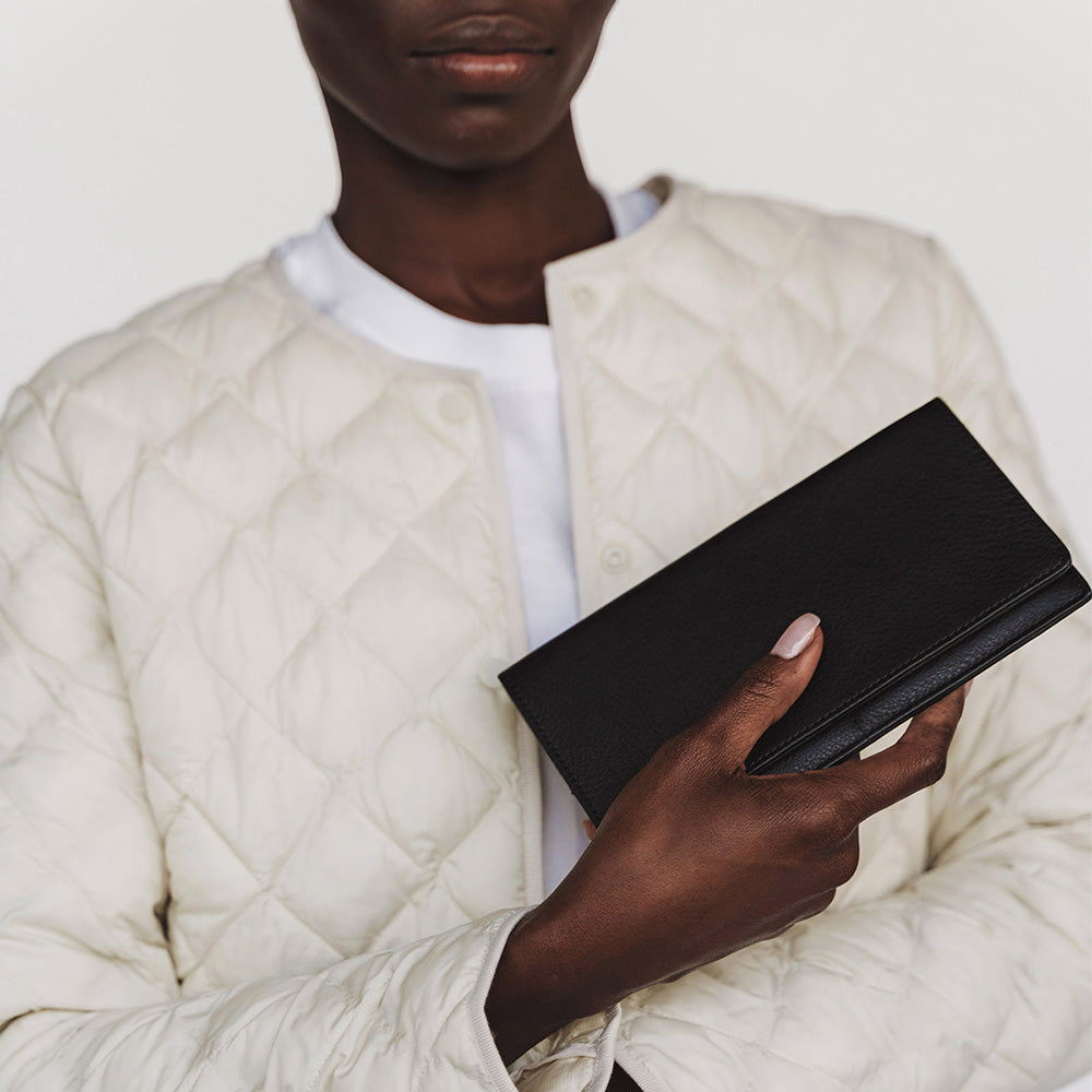 Poppy Barley - Refined Wallet – Black -