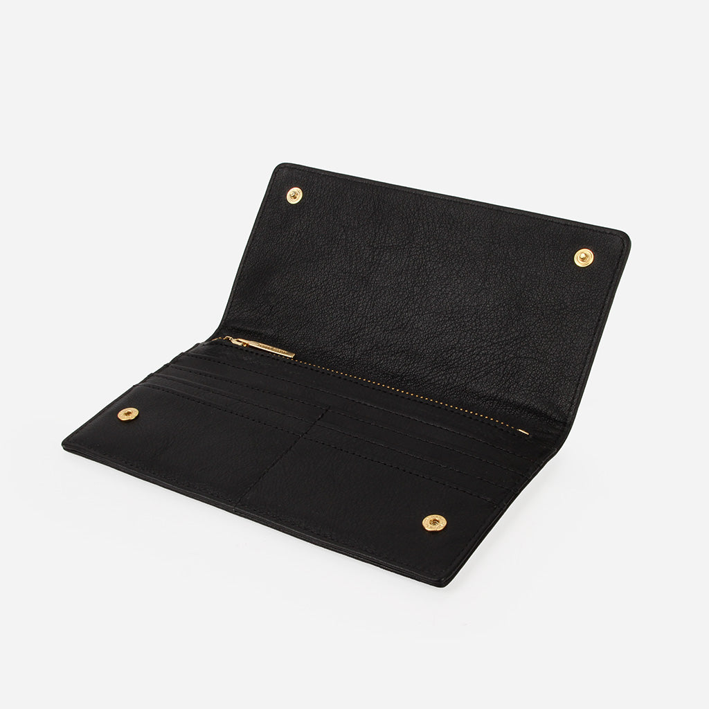 Poppy Barley - Refined Wallet – Black -