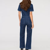 DU/ER - Denim Short Sleeve Jumpsuit -