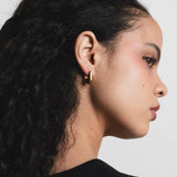 Wolf Circus - Baguette Hoops – Gold -