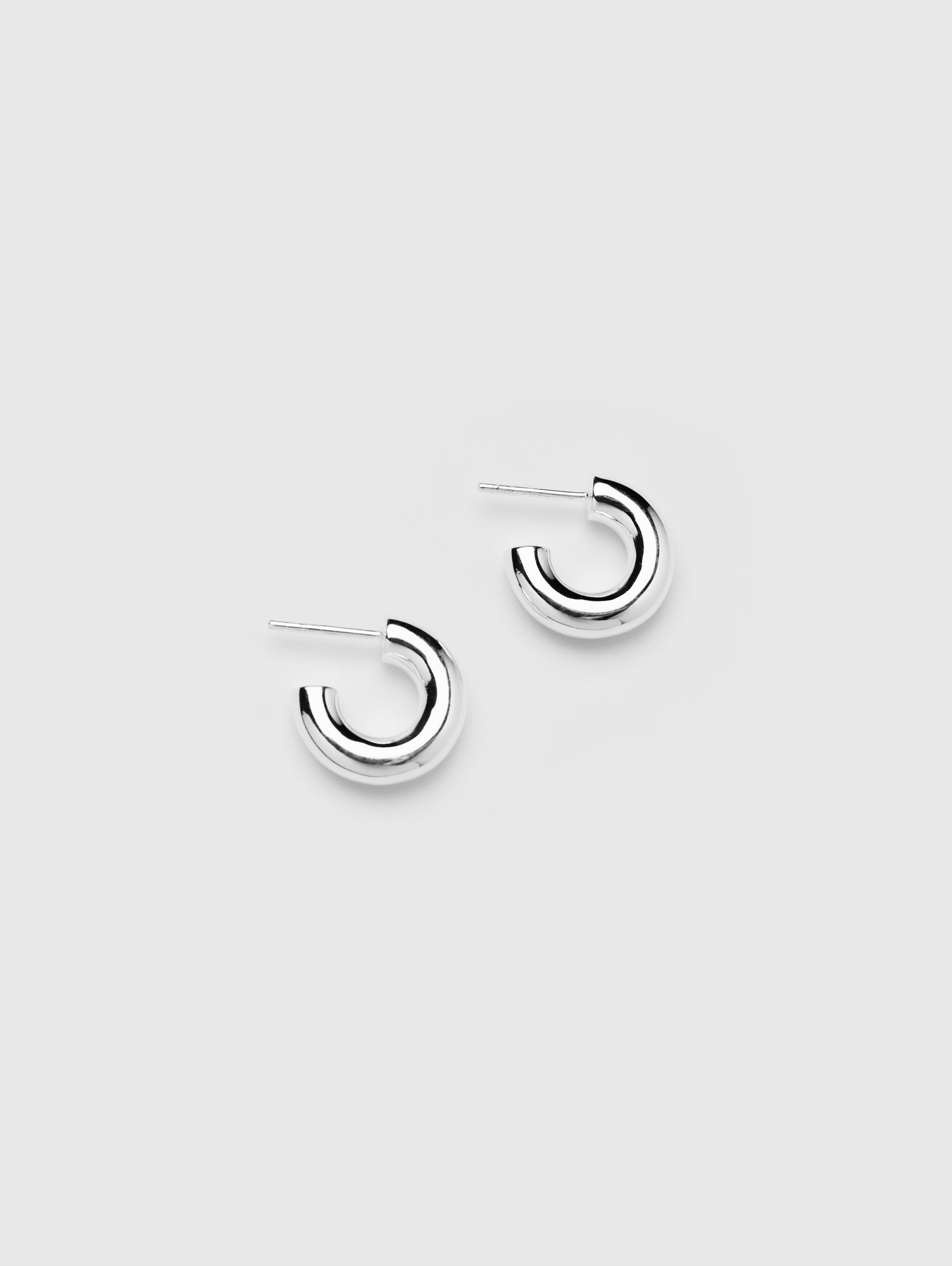 Wolf Circus - Classic Hoops – Silver -