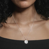 Wolf Circus - Rose Coin Necklace – Silver -