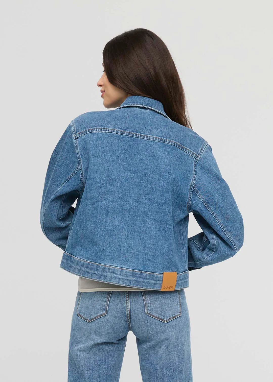 DU/ER - Midweight Pleated Denim Jacket -