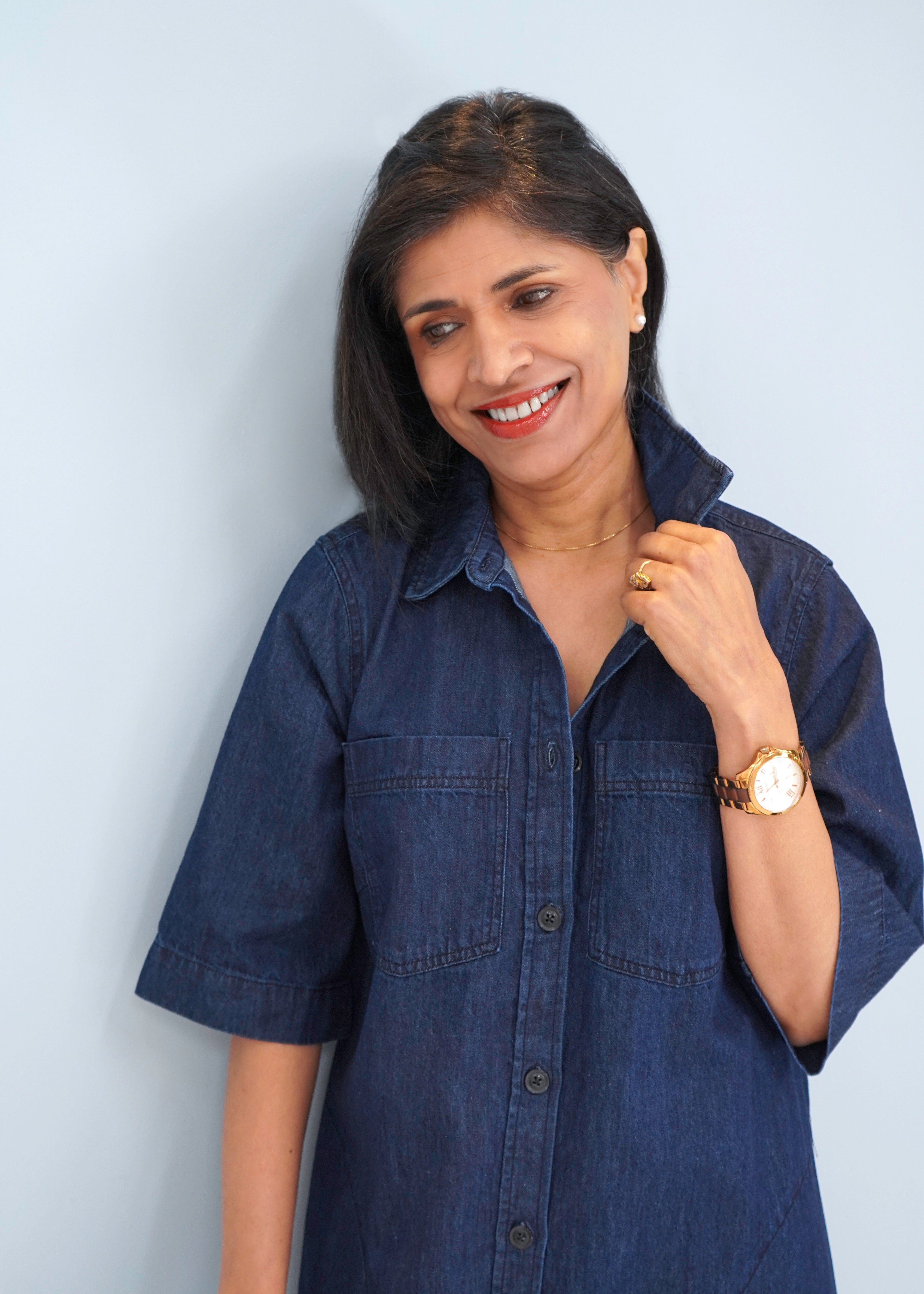 Part Two - Sardia Denim Dress -