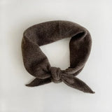 Billy Bamboo - Fuzzy Wool Cravat Scarf – Brown -