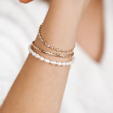 Leah Alexandra - Social Mini Bracelet – Pearl -