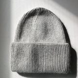 Billy Bamboo - Royal Angora Beanie – Light Grey -