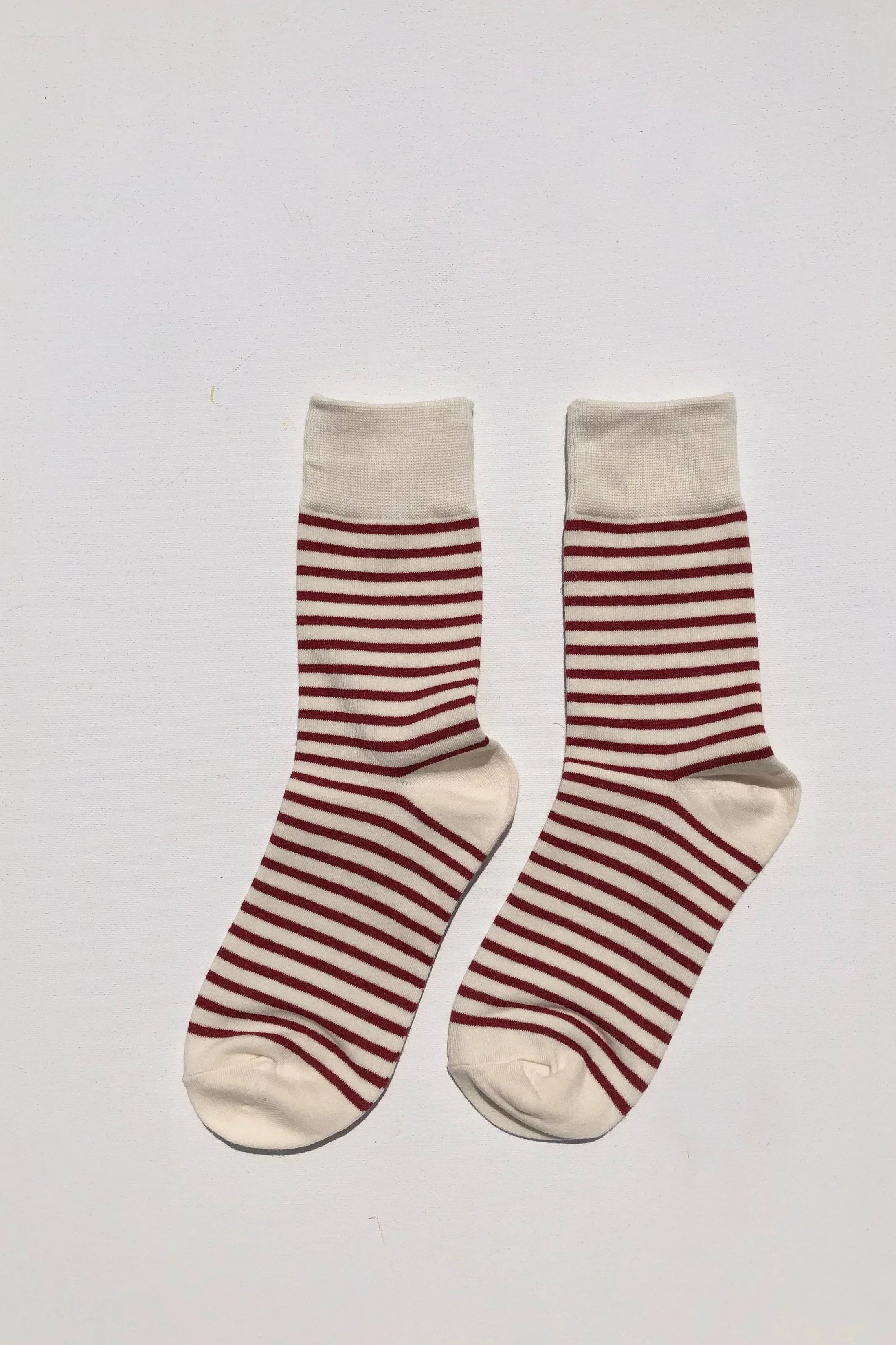 Billy Bamboo - Colour Stripe Socks – Burgundy -