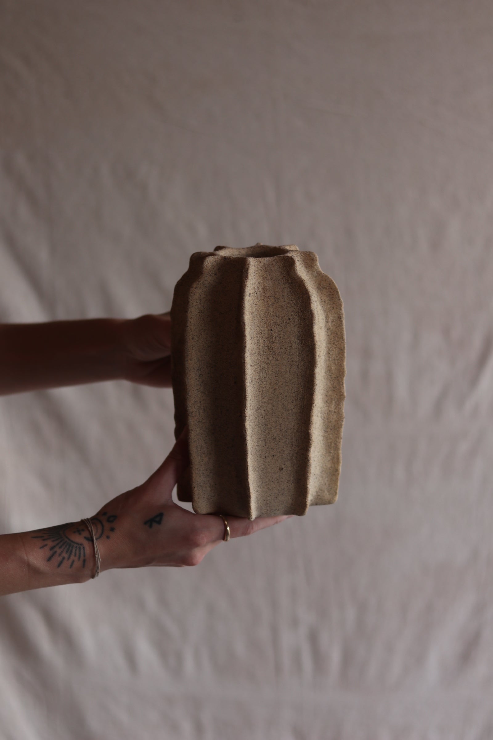 Of The Earth - 7.5" Gathered Earth Vessel -