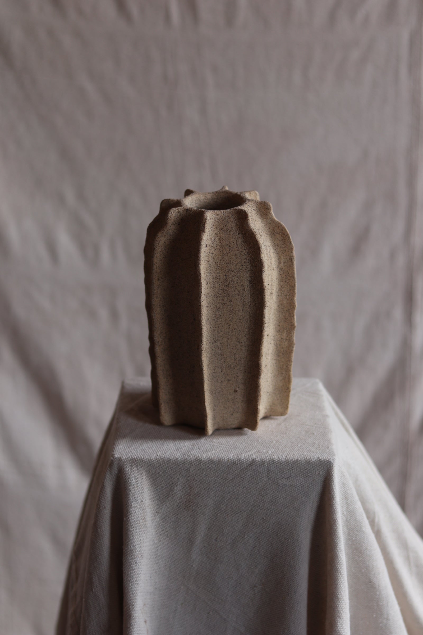 Of The Earth - 7.5" Gathered Earth Vessel -