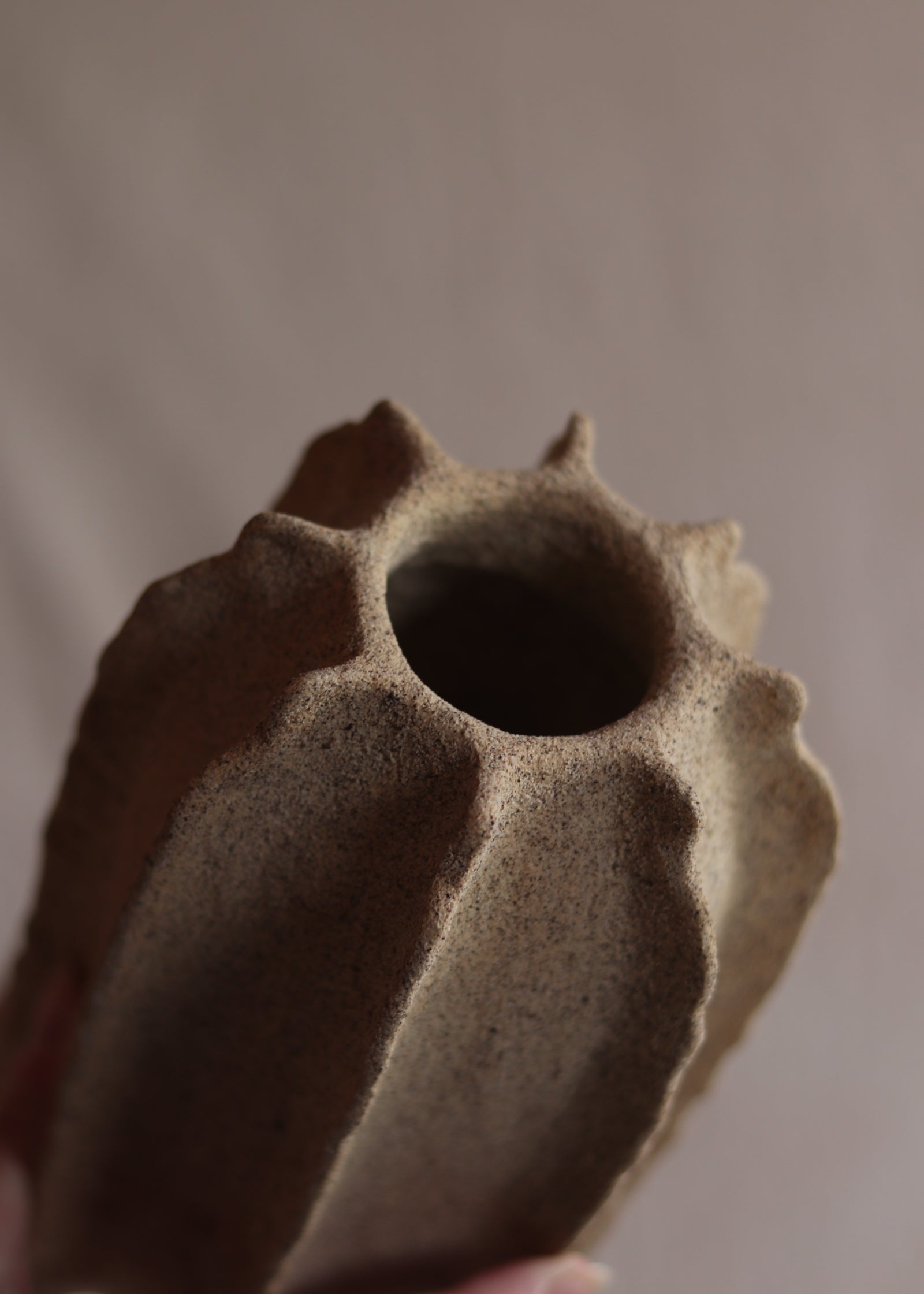 Of The Earth - 7.5" Gathered Earth Vessel -