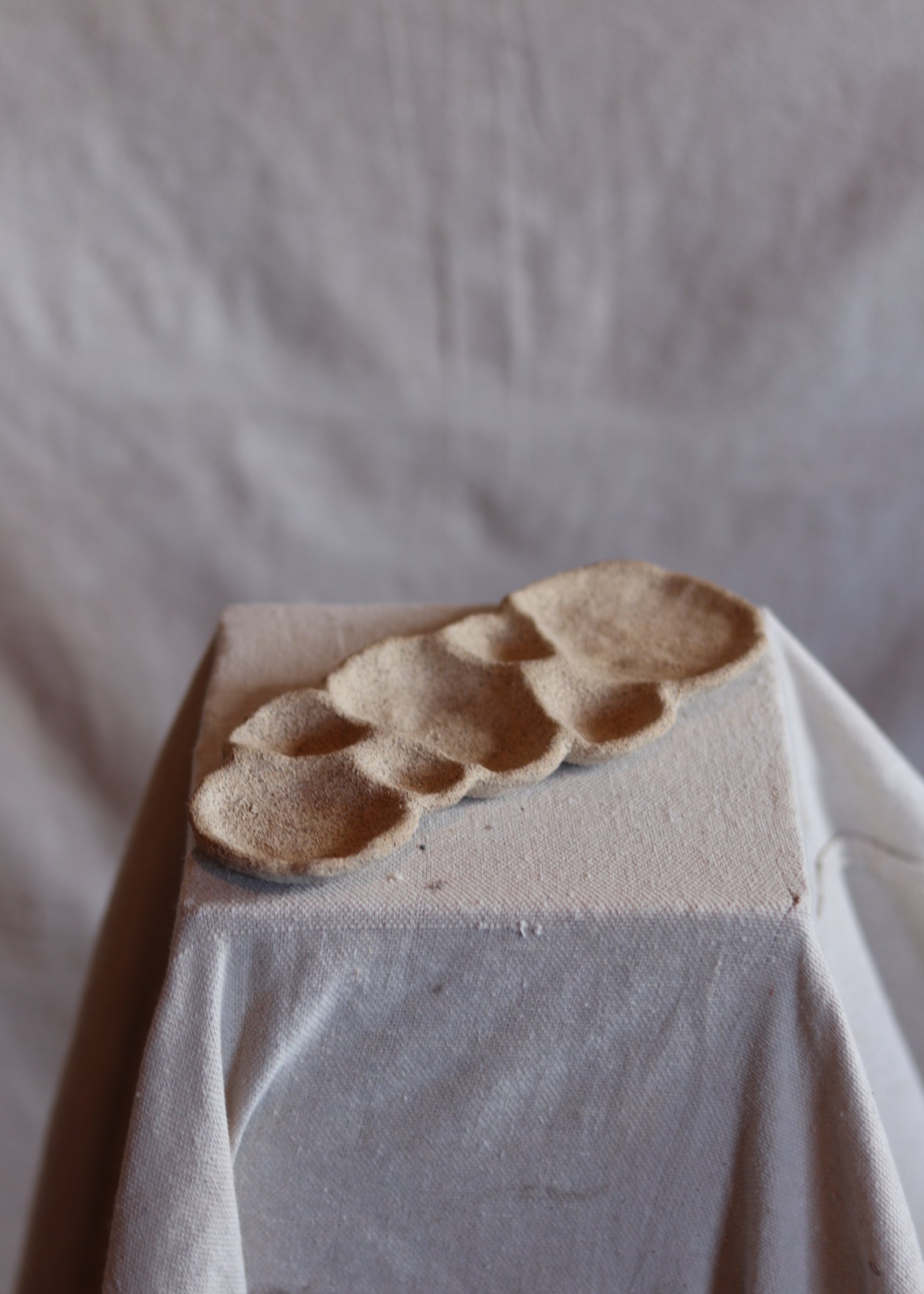 Of The Earth - 9" Gathered Earth Sculptural Dish -