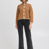 Atelier Reve - Uma Knit Cardigan - Tobacco Brown