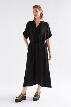 ELK - Omia Shirt Dress - Black