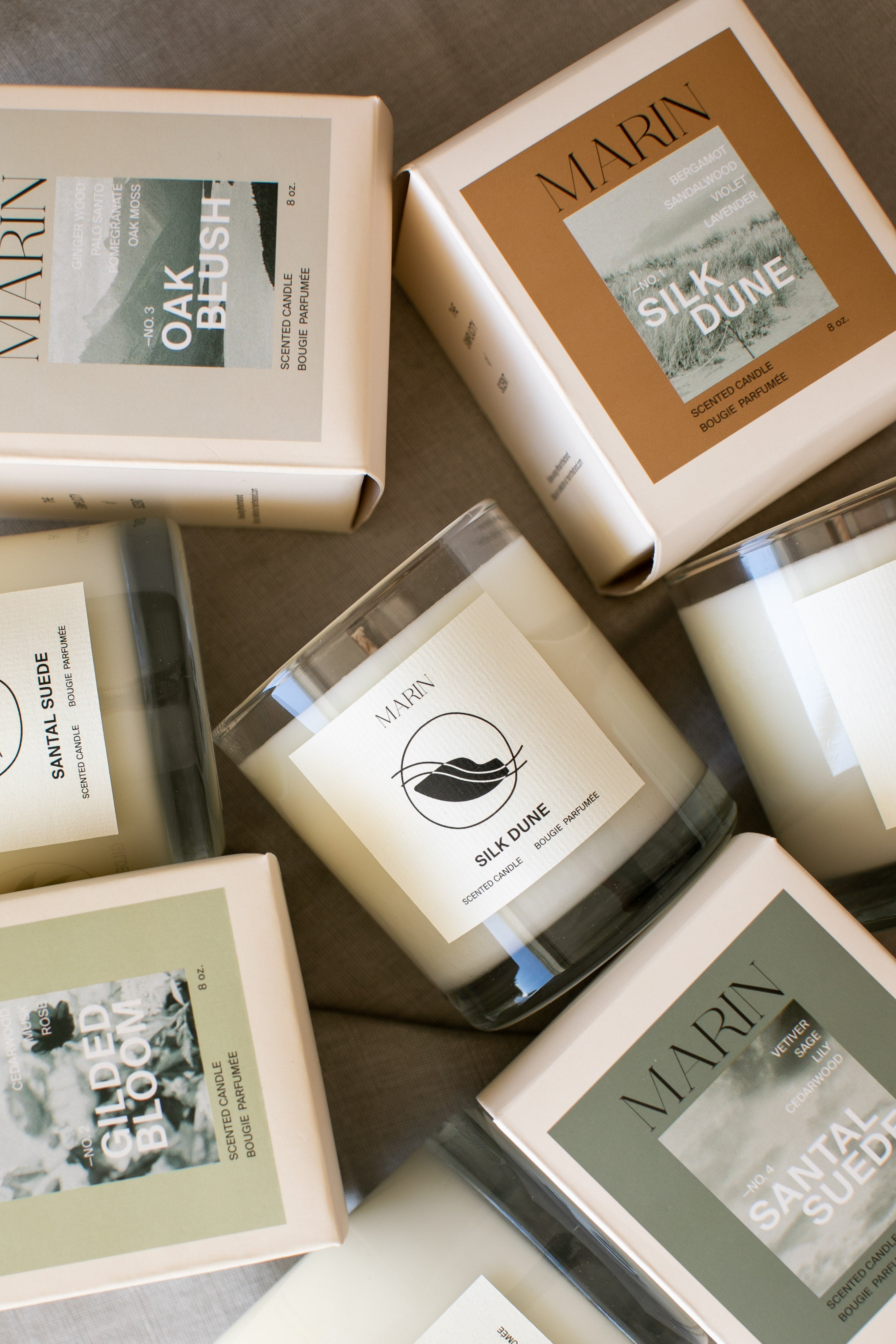 Marin - Candle Gilded Bloom -