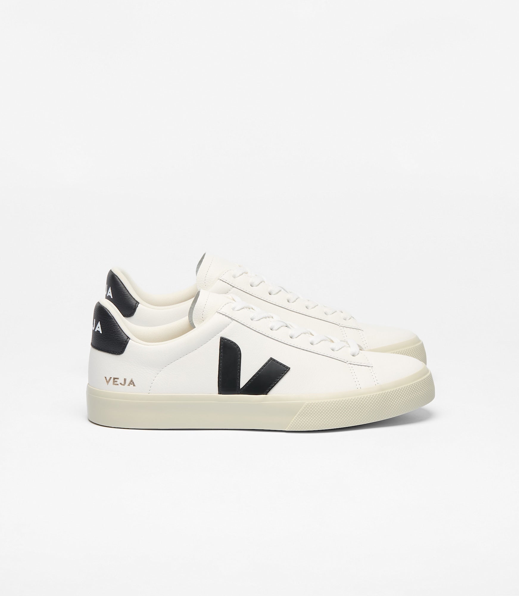Veja - Campo – Black - White Black