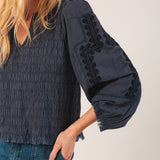 Indi & Cold - Embroidered Blouse -