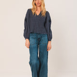 Indi & Cold - Embroidered Blouse -