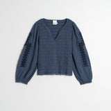 Indi & Cold - Embroidered Blouse -