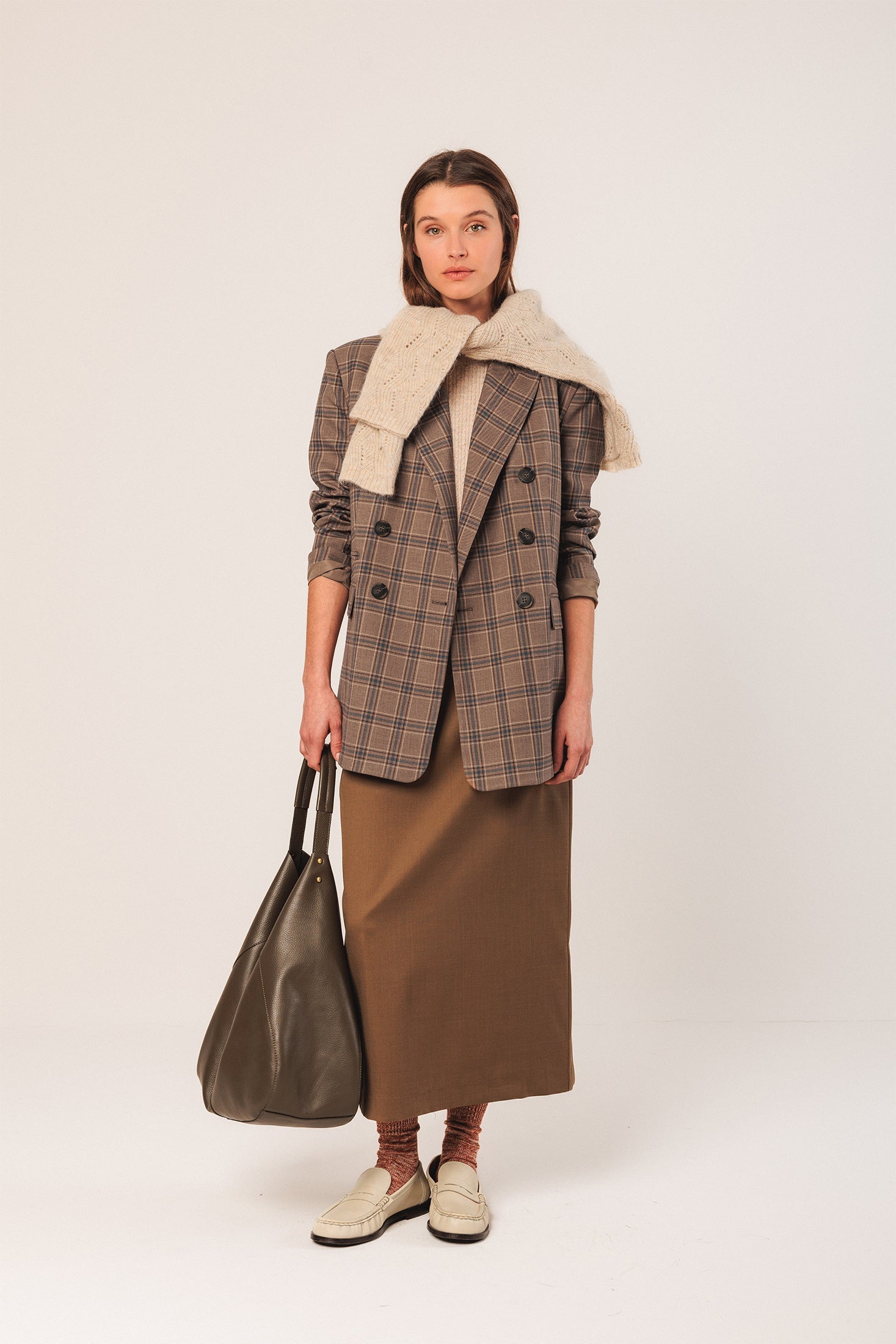 Indi & Cold - Double Breasted Blazer -