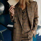 Indi & Cold - Double Breasted Blazer -