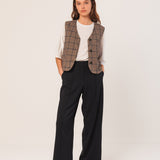 Indi & Cold - Paty Straight Pant - Navy