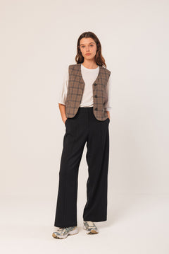 Indi & Cold - Paty Straight Pant - Navy