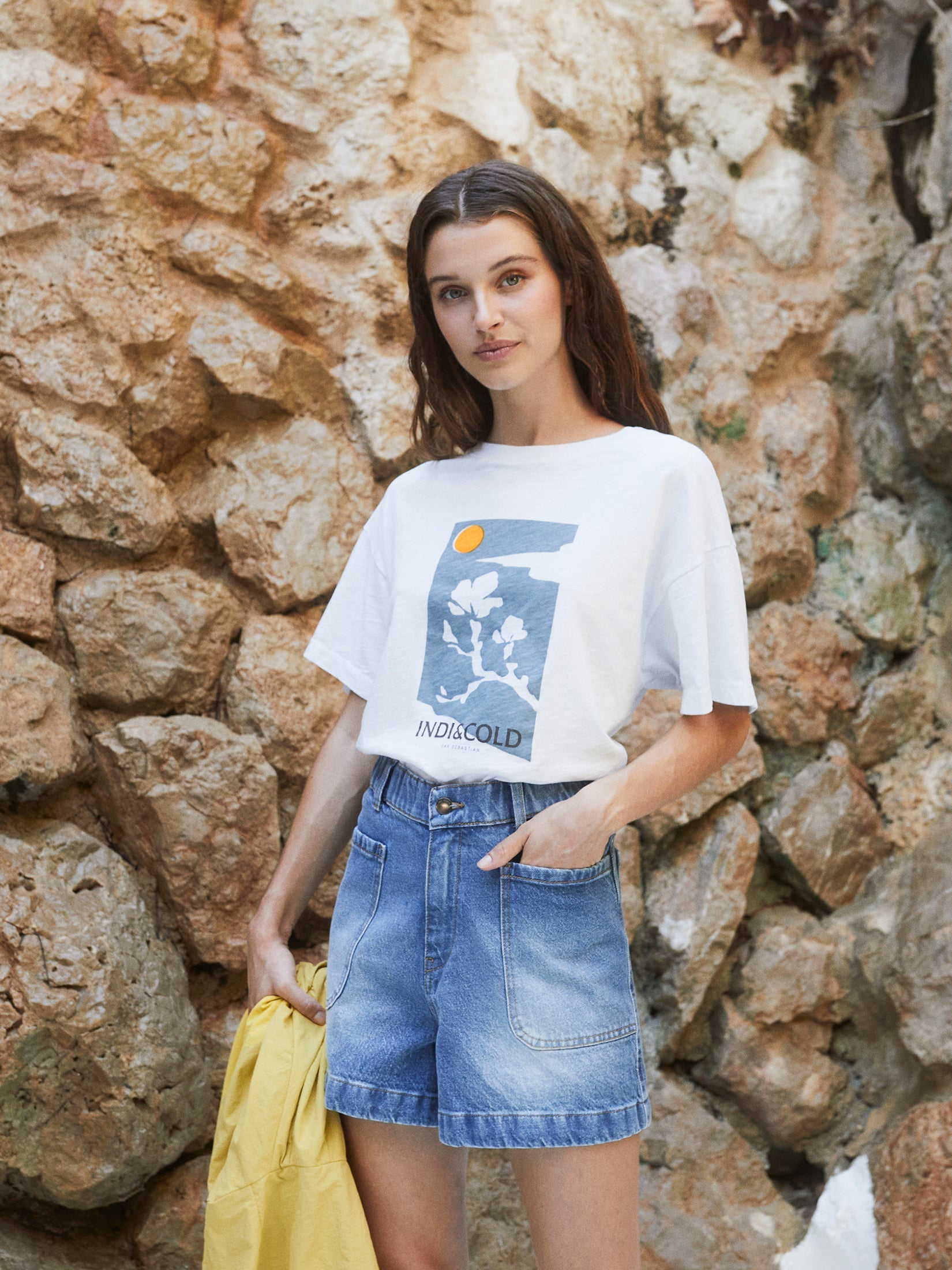 Indi & Cold - Denim Shorts -