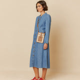 Indi & Cold - Retro Denim Dress -