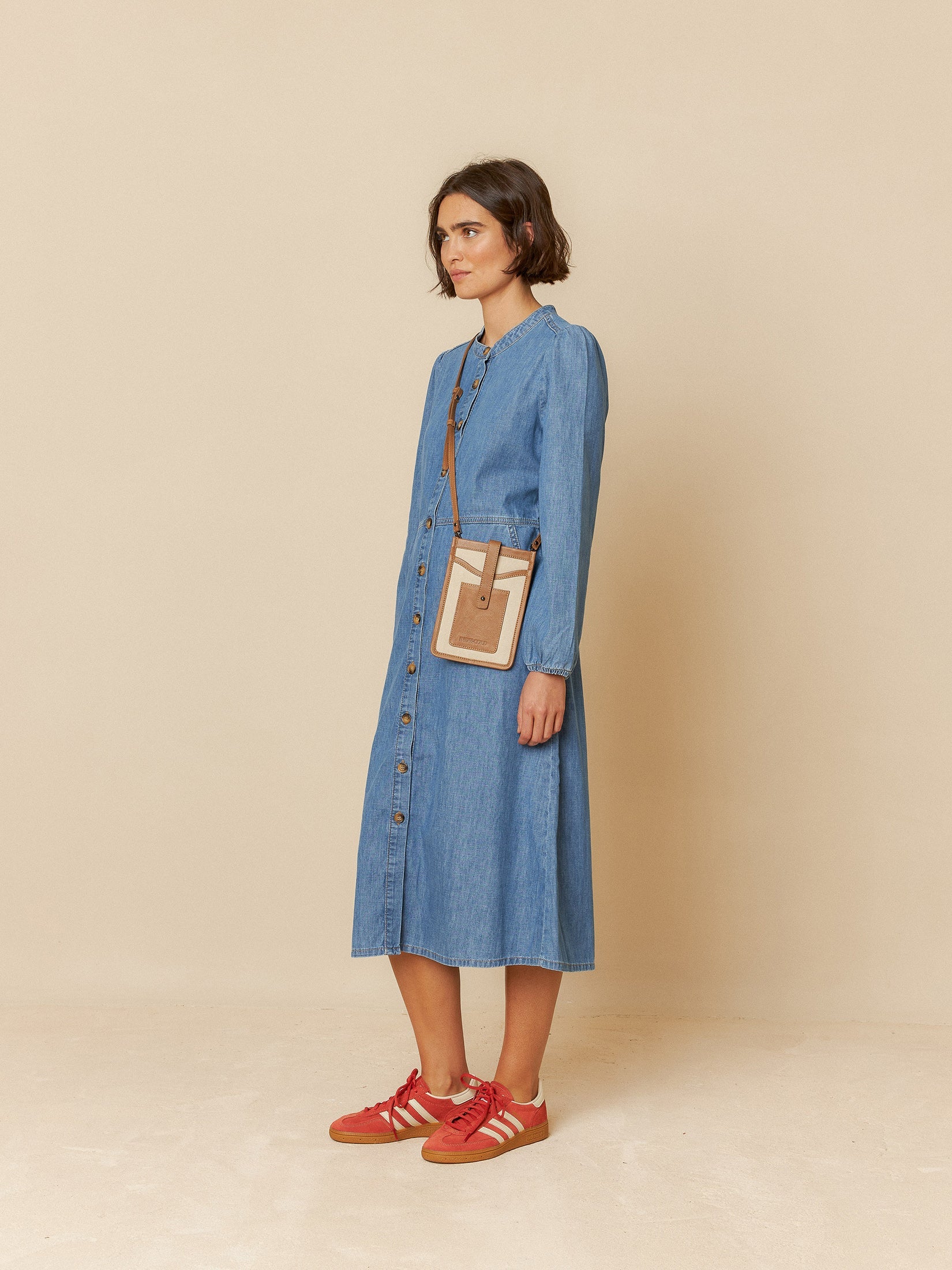 Indi & Cold - Retro Denim Dress -