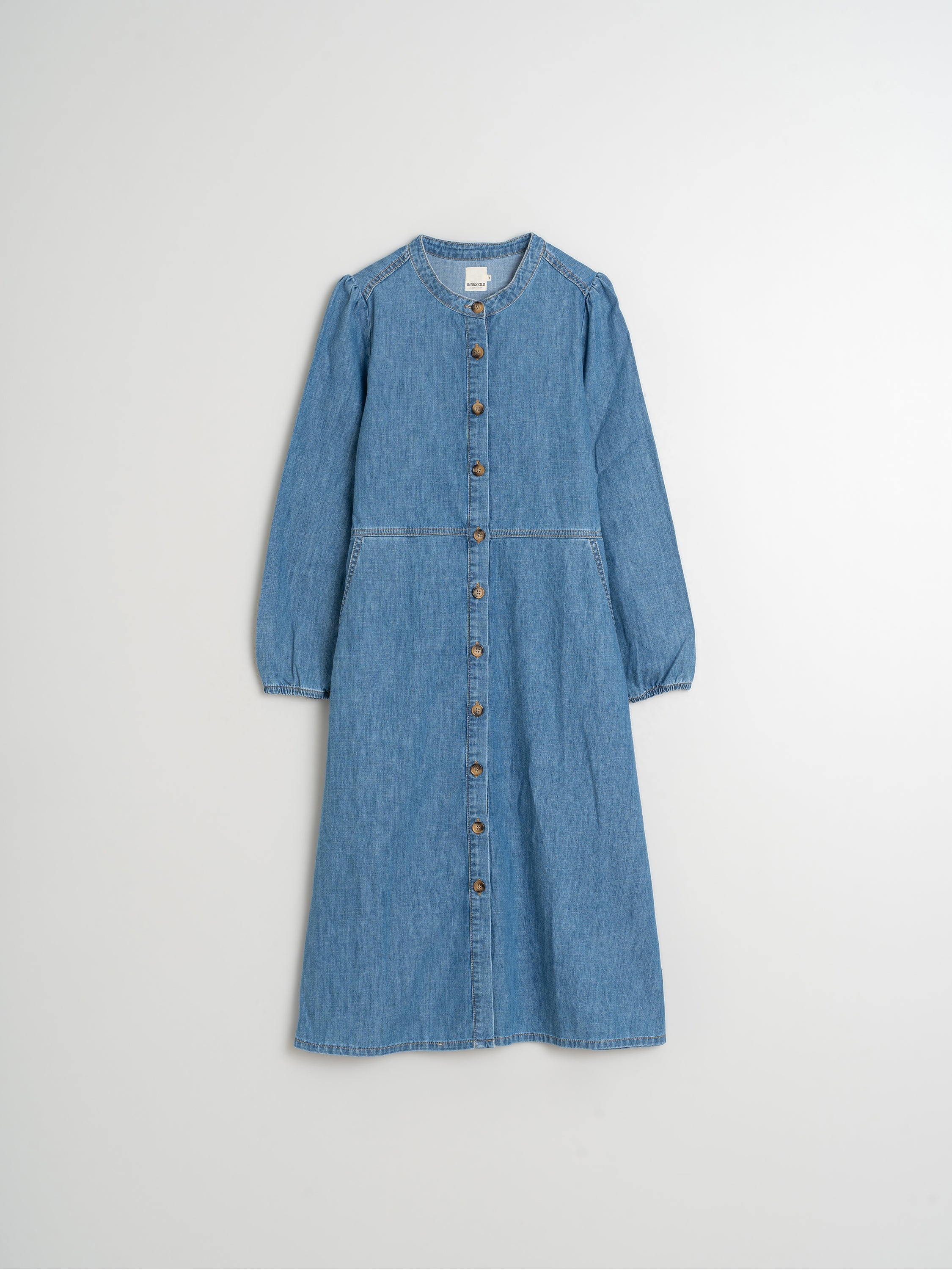 Indi & Cold - Retro Denim Dress -