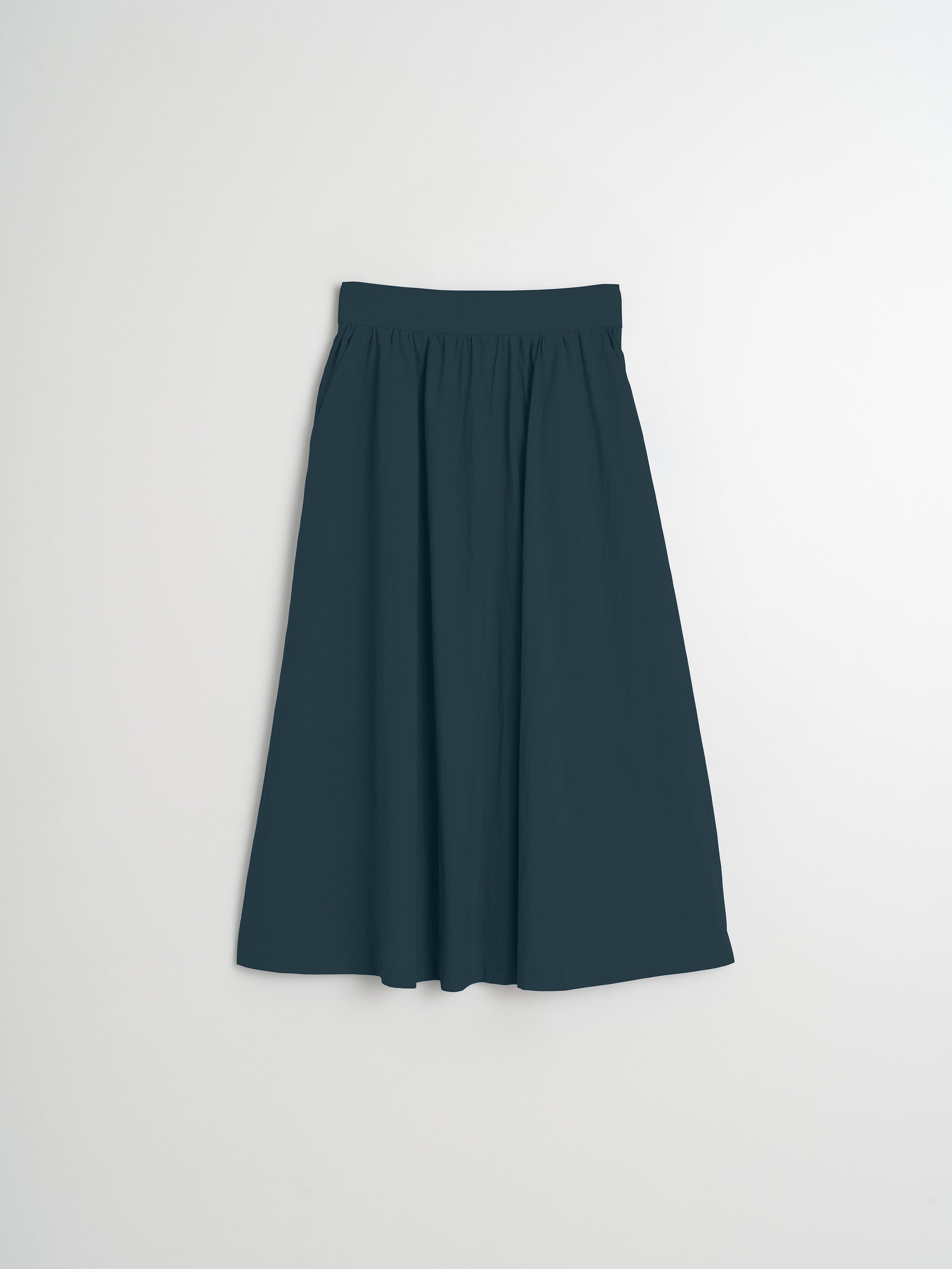 Indi & Cold - Poplin Midi Skirt -
