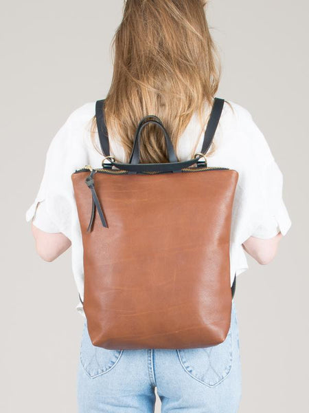 Melissa Convertible Backpack Bronze