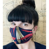 BODYBAG - Face Mask – Tropical Navy - Default Title