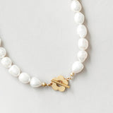 Lola Pearl Necklace Gold