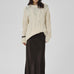 My Essential Wardrobe - Estelle Long Skirt - Espresso