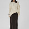 My Essential Wardrobe - Estelle Long Skirt - Espresso