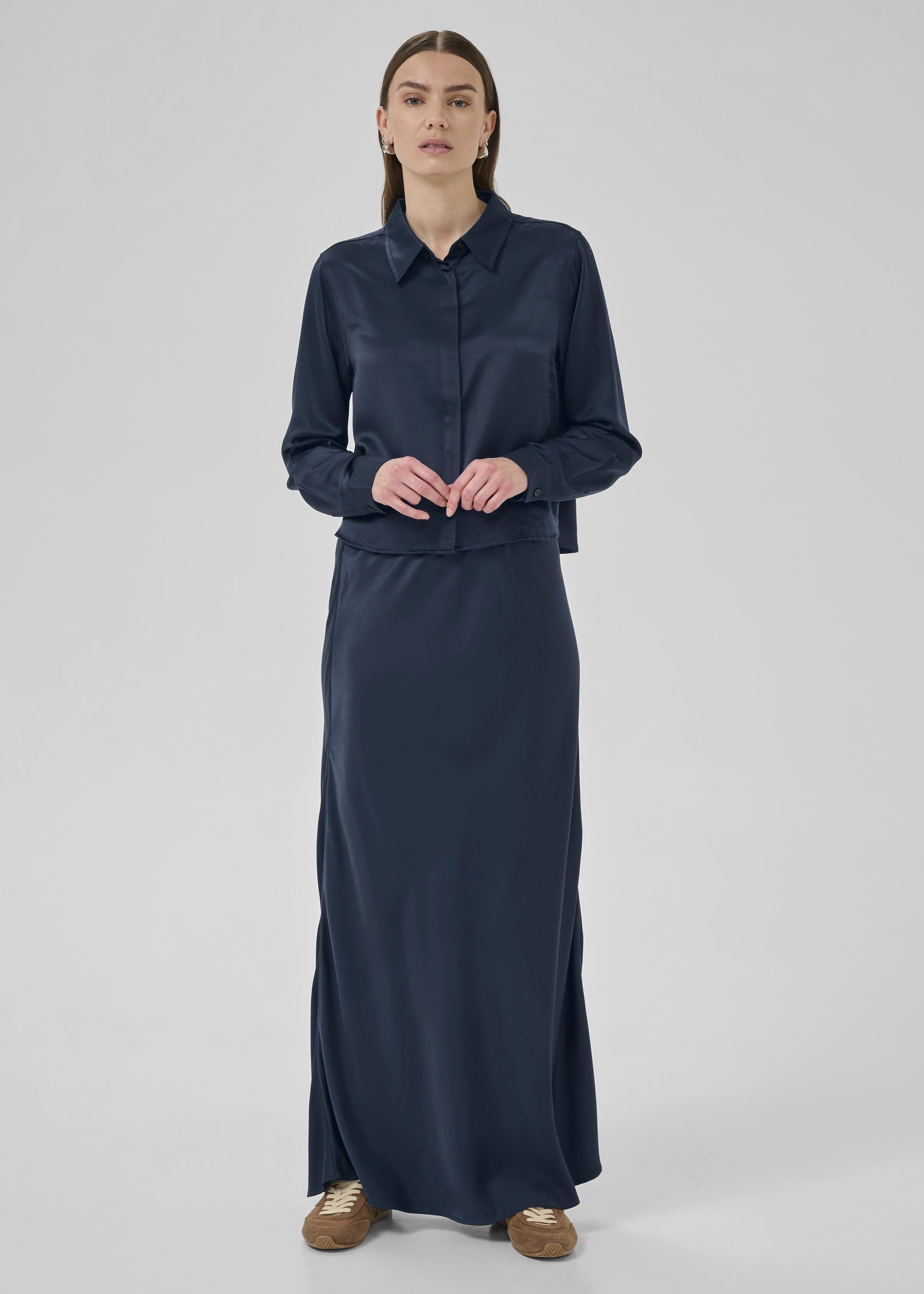 My Essential Wardrobe - Estelle Long Skirt - After Midnight