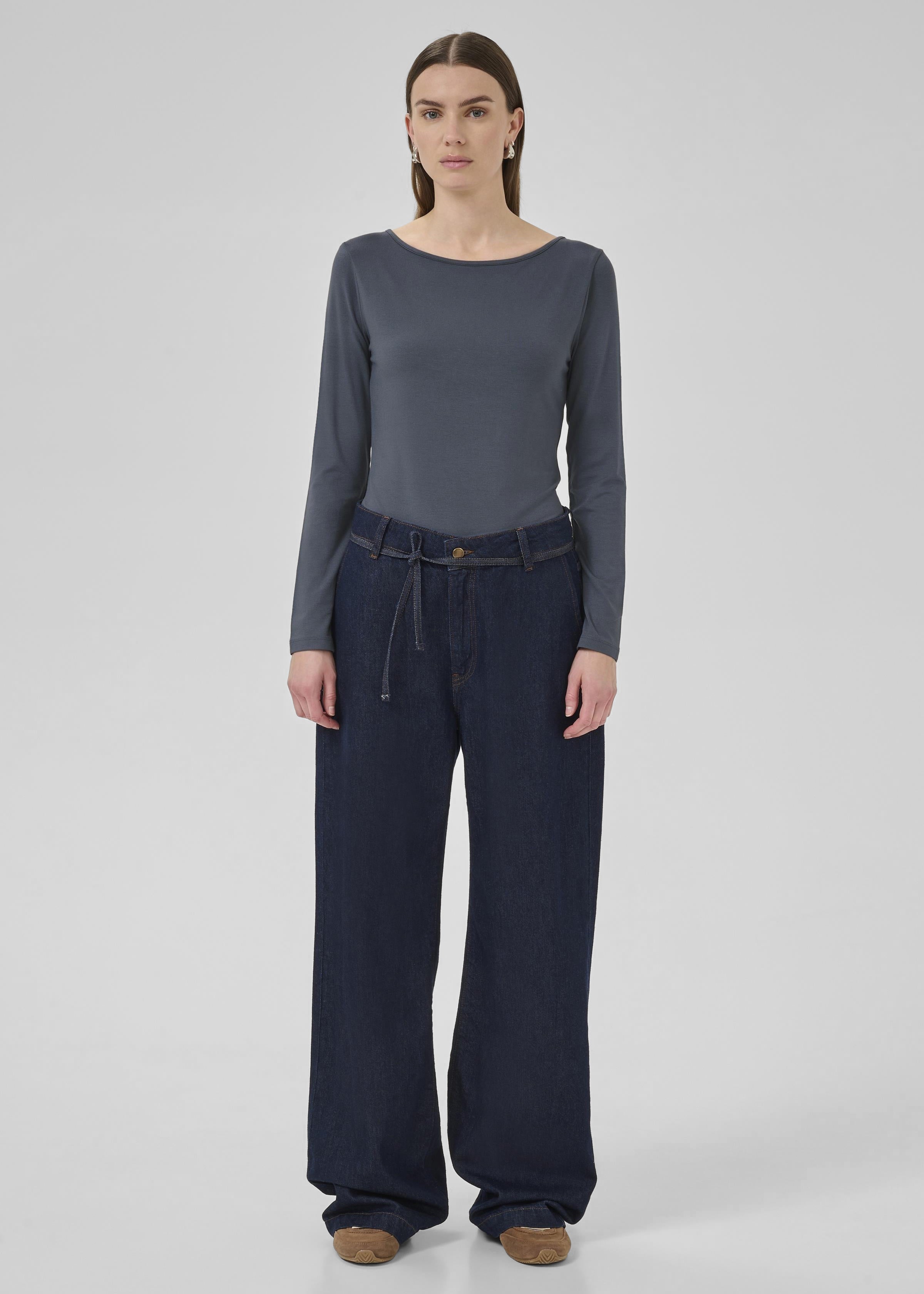 My Essential Wardrobe - Vista Boat Neck Top -